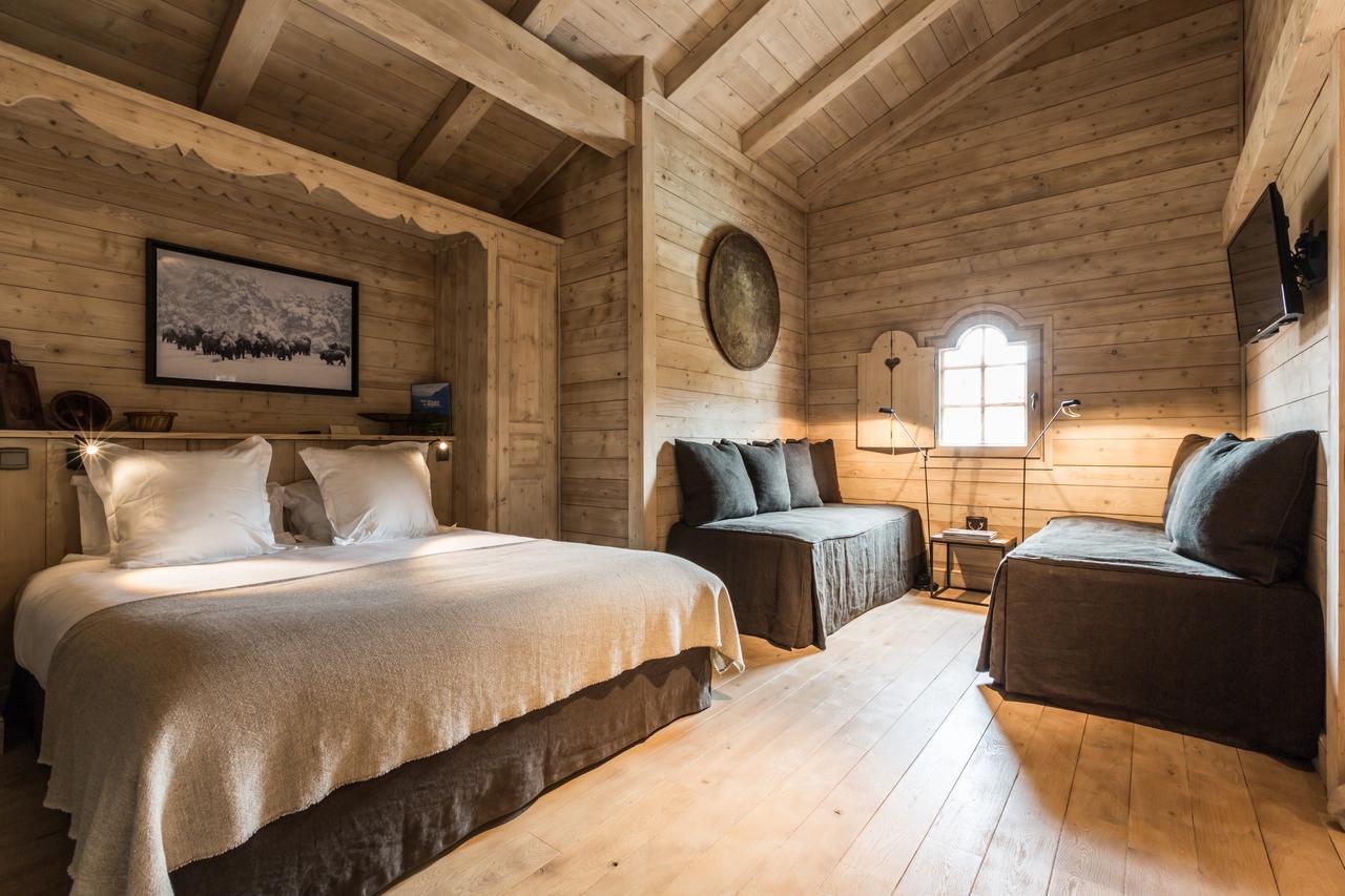 Le Cerf Amoureux Chalet Prive & Spa Sallanches Exterior foto